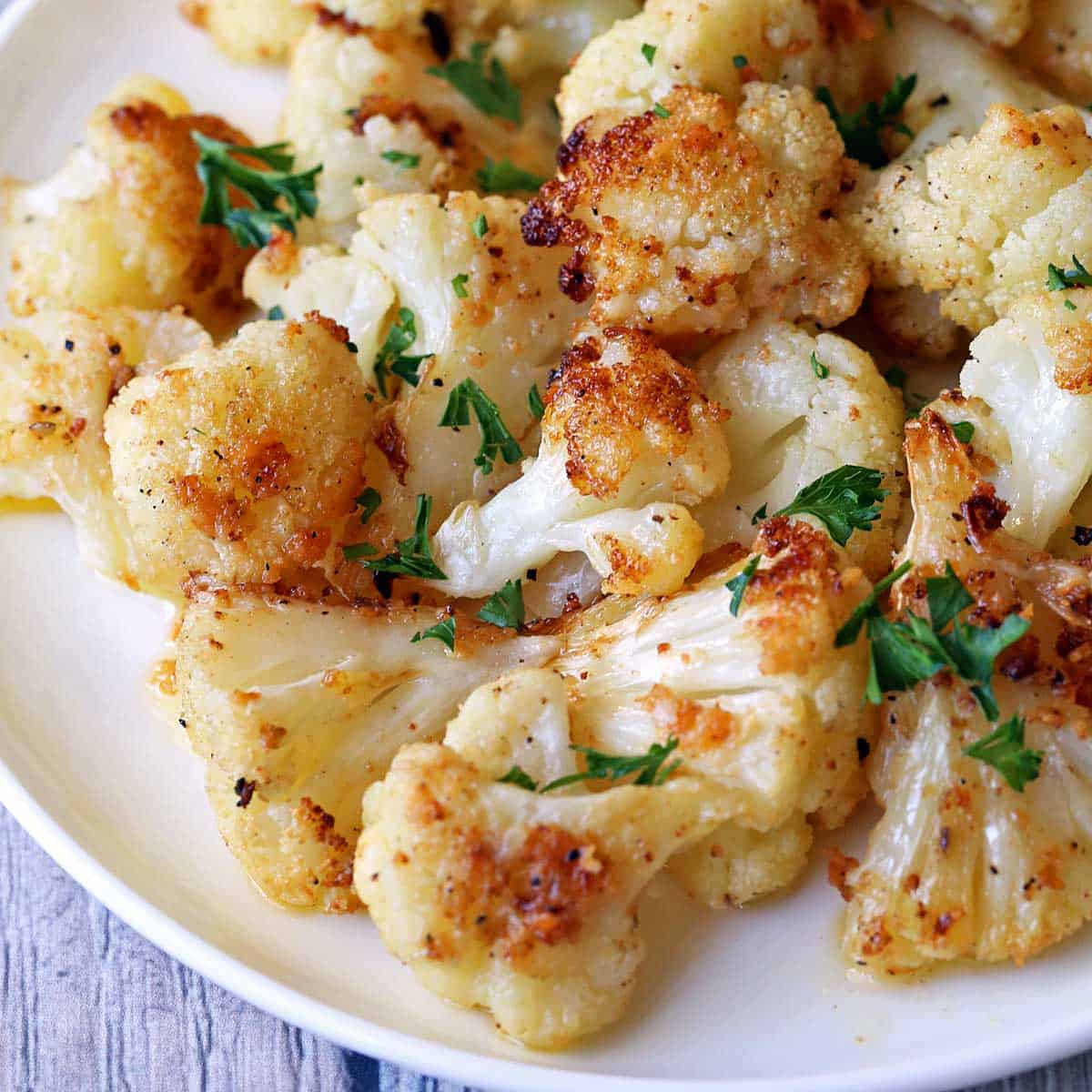 Parmesan Roasted Cauliflower