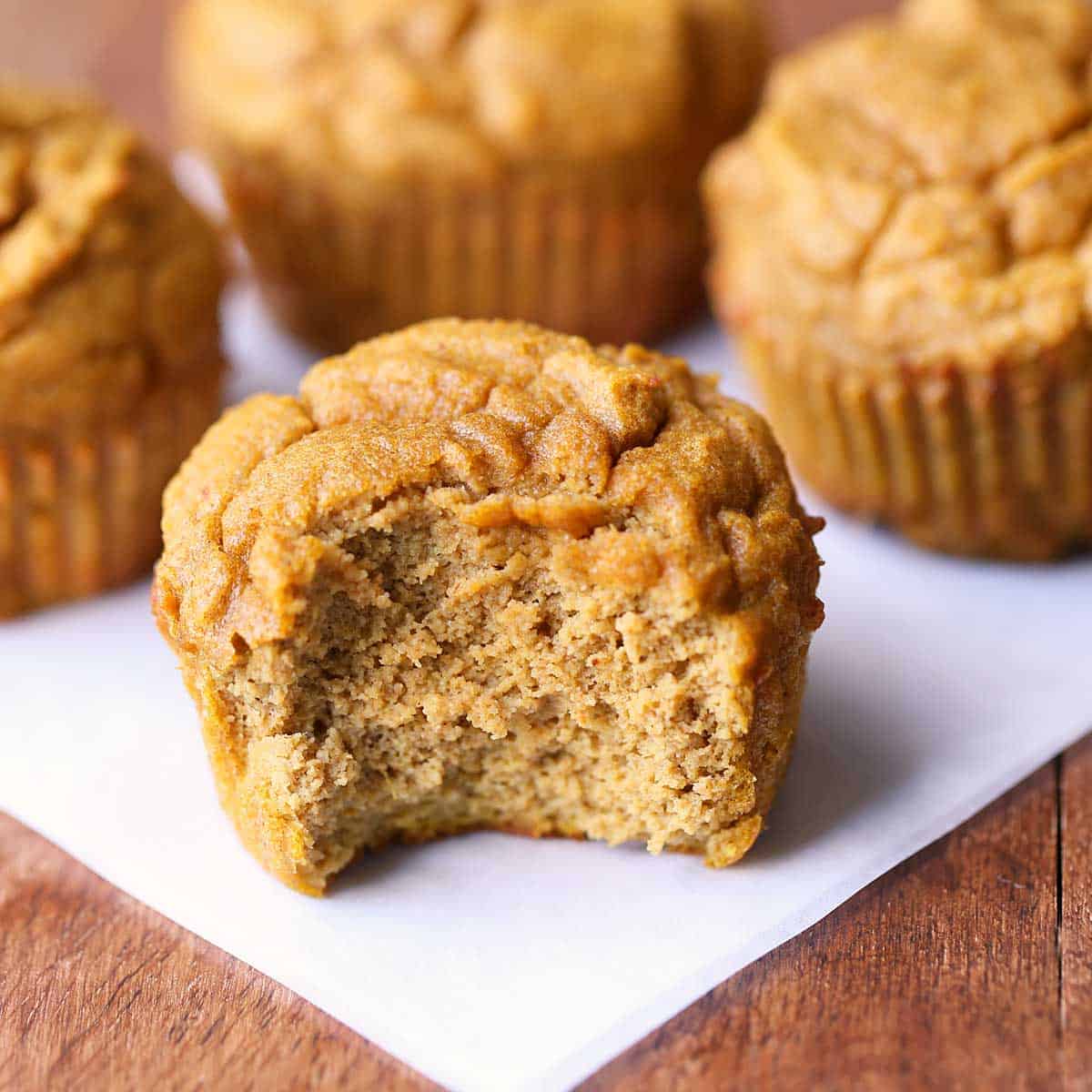 Fluffy Keto Pumpkin Muffins