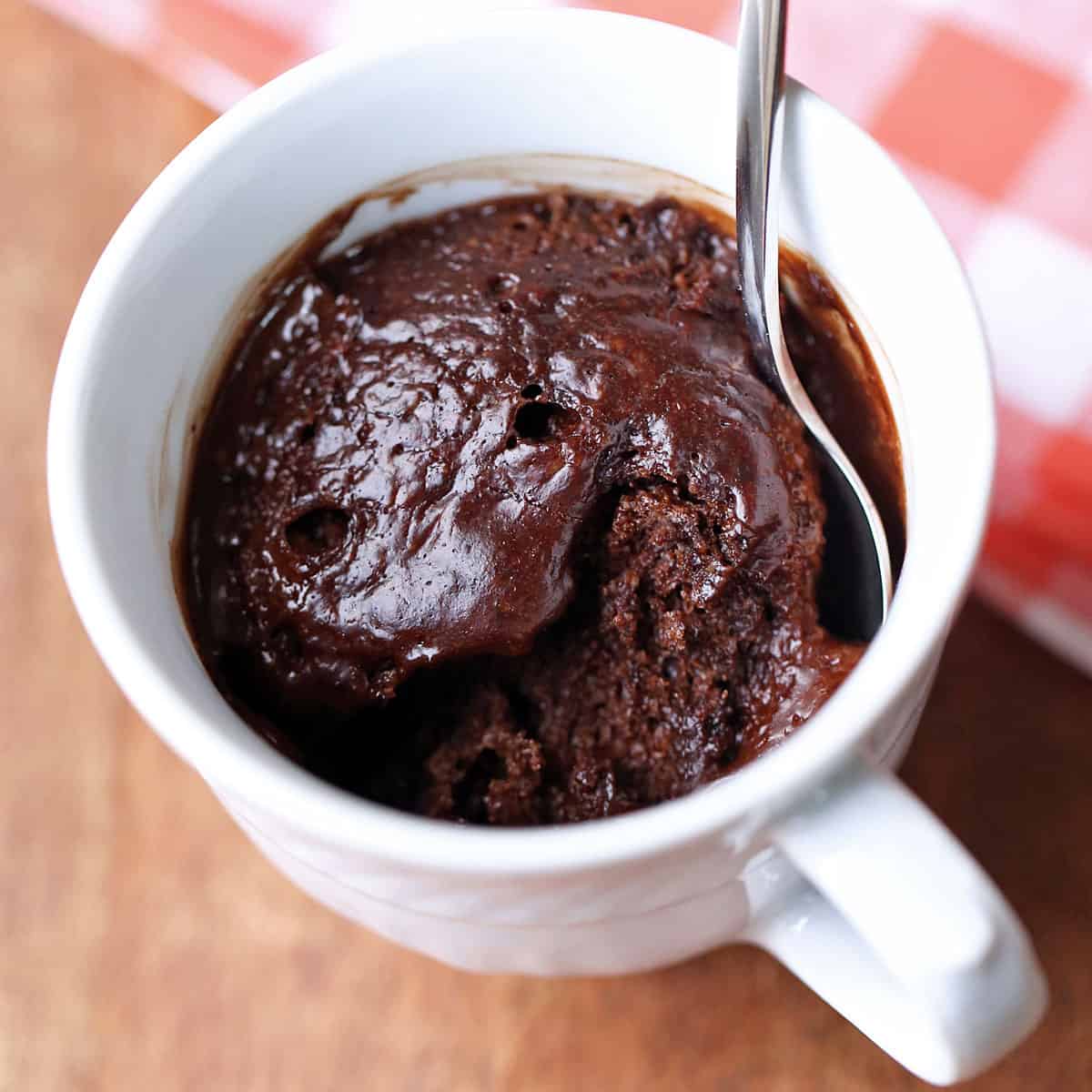Flourless Chocolate Mug Cake
