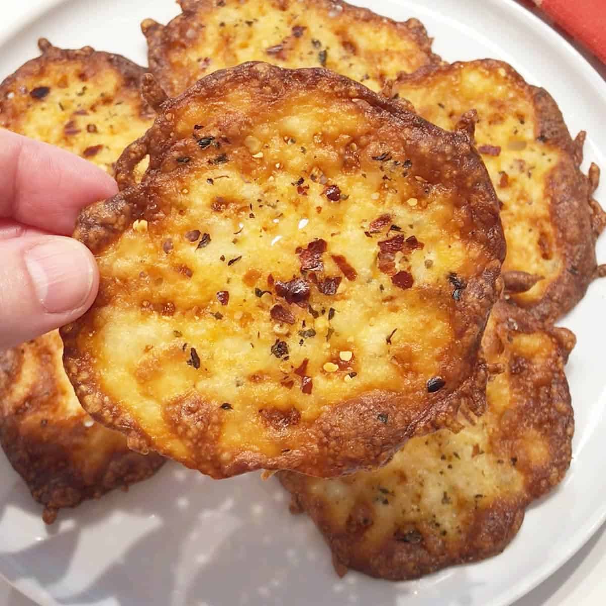 The chips are served.