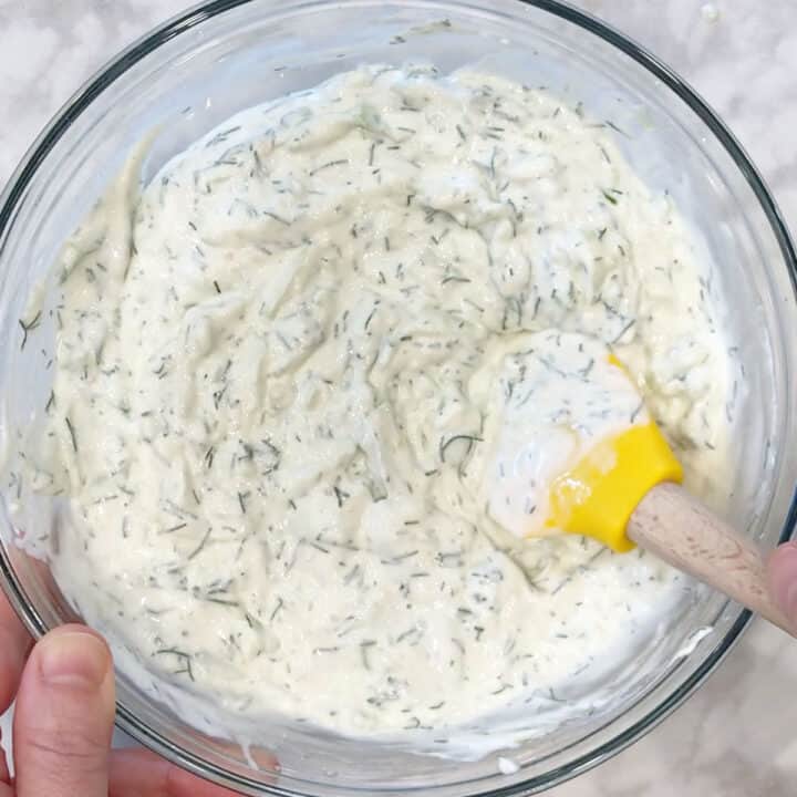 Remixing the tzatziki.