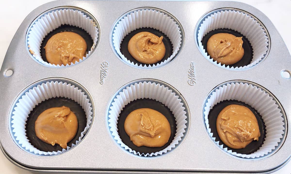 Peanut butter layer was added.