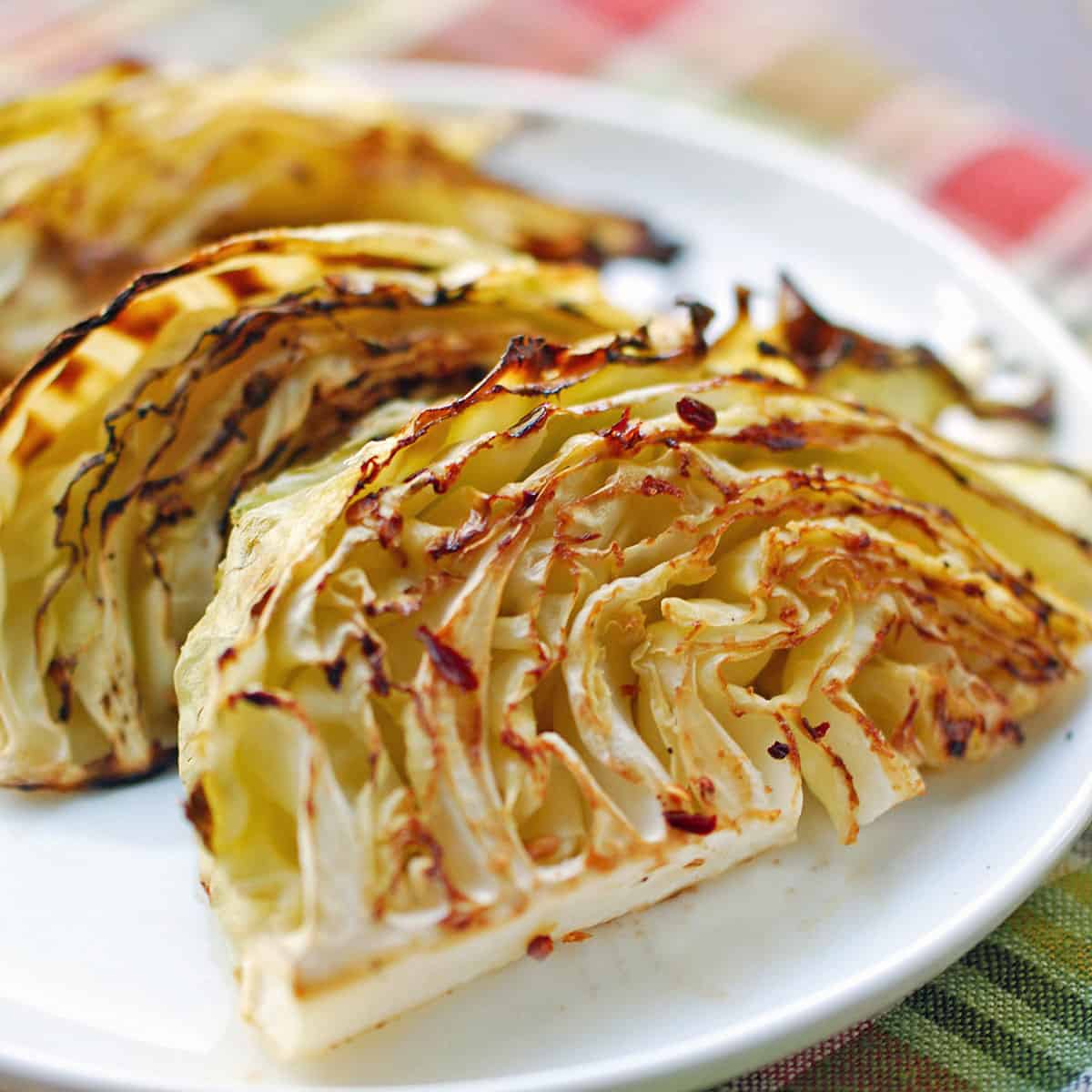 Simple Roasted Cabbage