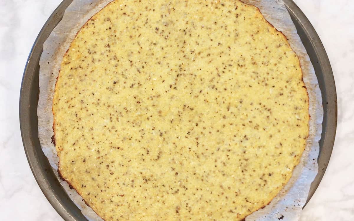 The crust is fully baked.