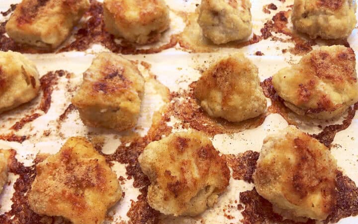 The nuggets are fully baked.