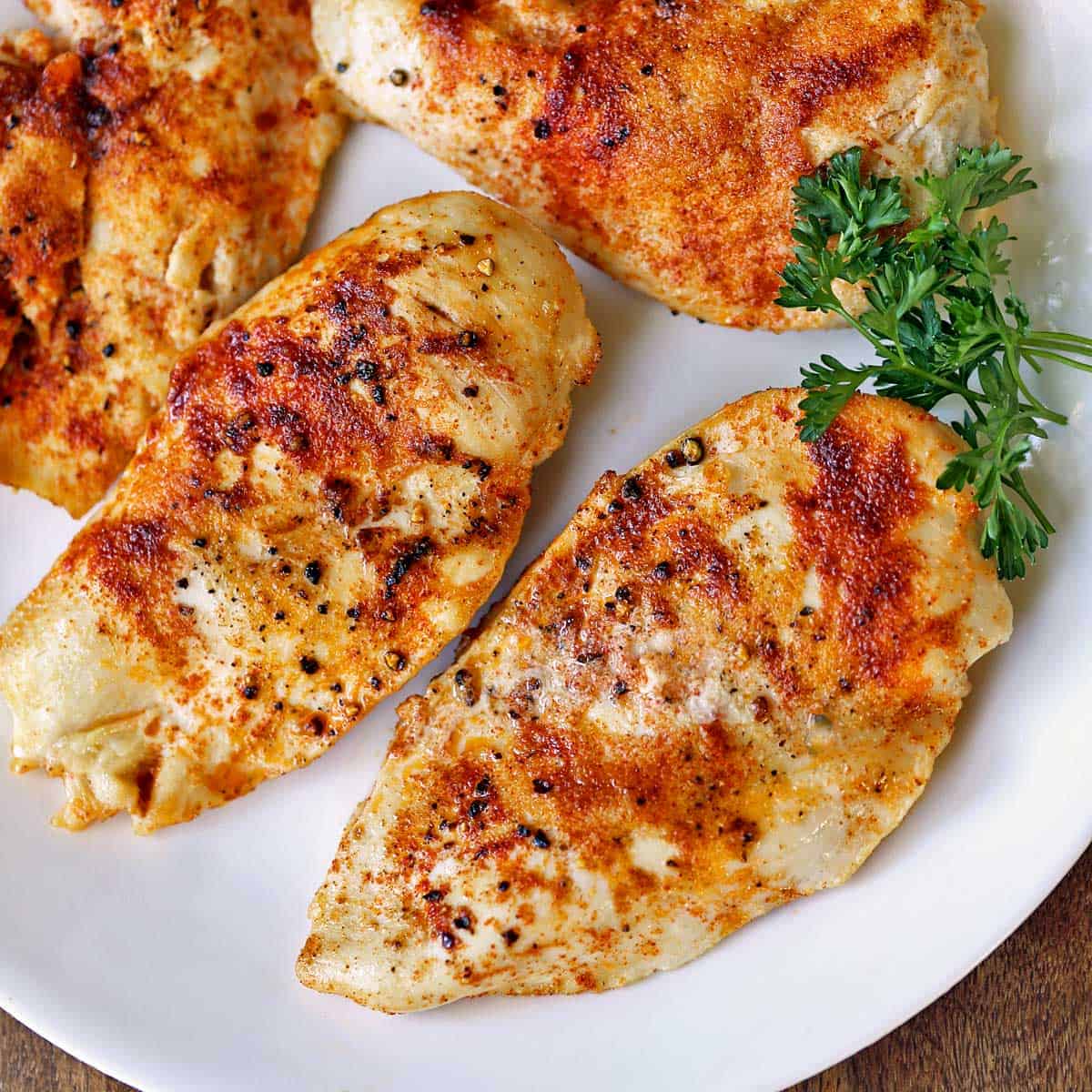 Juicy Broiled Chicken Breast