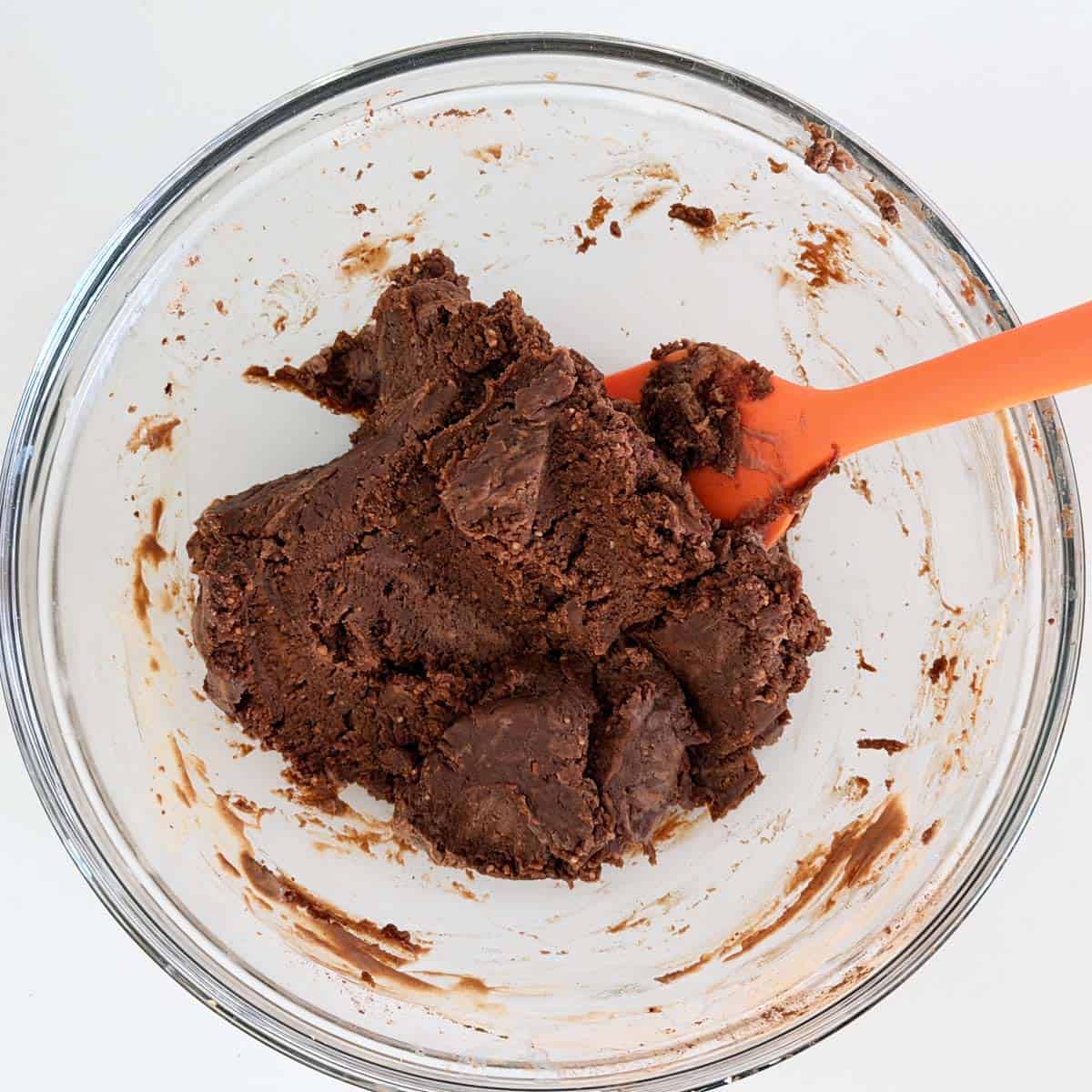 The mixture after adding water.