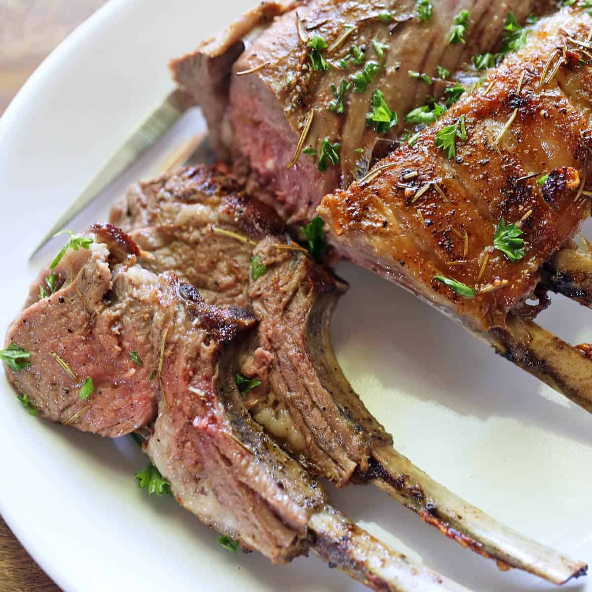 Roasted Rack of Lamb